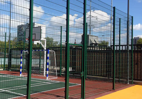 2Д забор для футбольной площадки в Ижевске